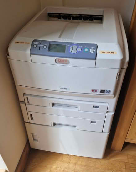 Photo of free OKI C380 A3 colour laser printer (Stoneleigh KT17) #1