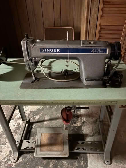 Photo of free Singer industrial sewing machine (Bayside, NY) #1