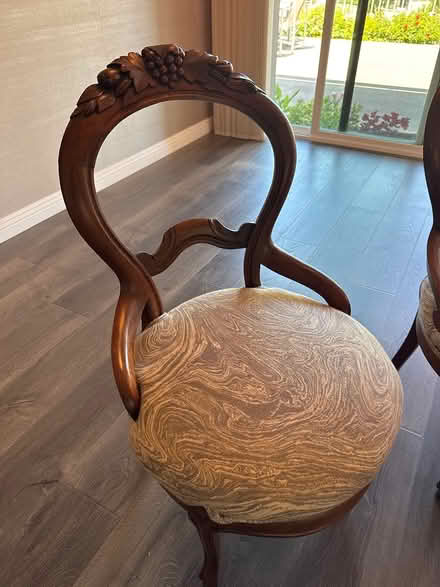 Photo of free pair of antique chairs (Evergreen-The Villages) #2