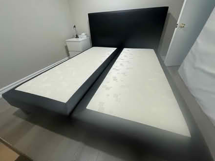 Photo of free bed. Pretty good shape still (Yonge & Lawrence) #1