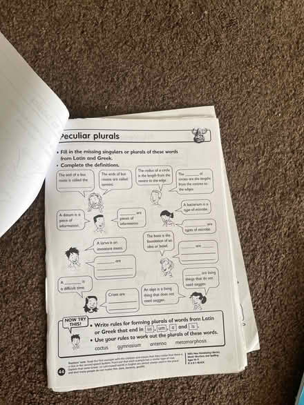 Photo of free English worksheets (Whitton. TW3) #2