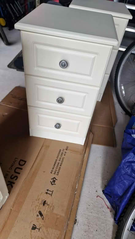 Photo of free 1 x Chest and 2 x Bedside Drawers (Billinge Wigan) #2