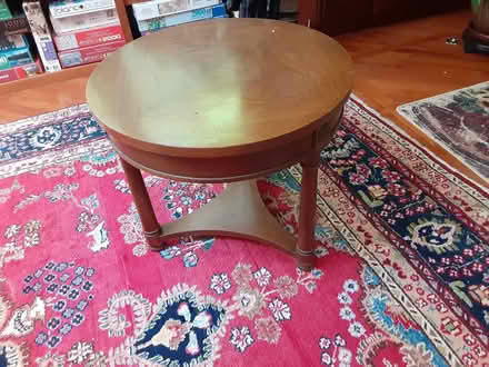 Photo of free small round tabel (near Princeton airport) #2