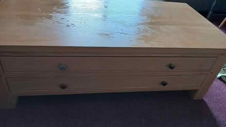 Photo of free Heavy oak coffee table (Fareham PO16) #1