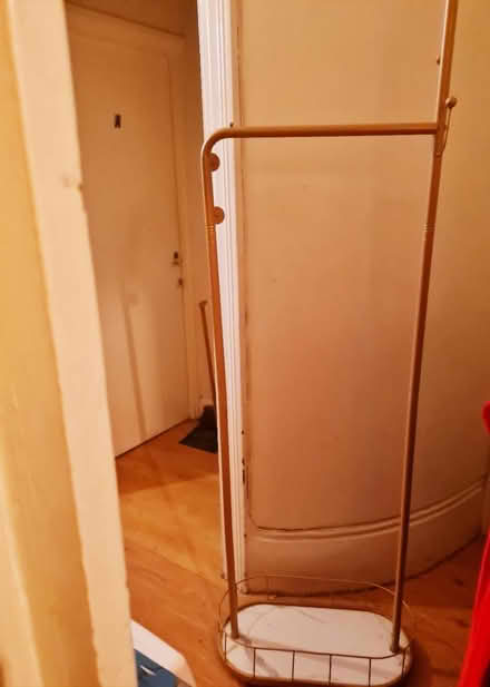 Photo of free Gold clothes rail 👗 (Harlesden) #1