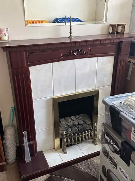 Photo of free Wall Unit and fireplace (CR8 2AG) #3