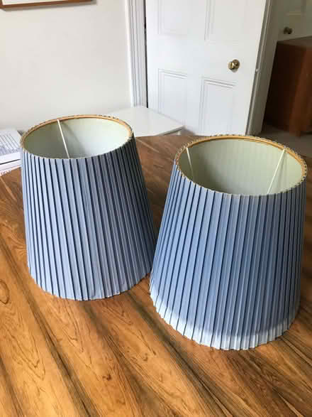 Photo of free Pair of marble table lamps - about 40cm tall (Lewes BN7) #2