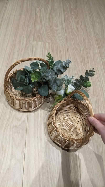 Photo of free 4 Woven baskets (Low Fell NE9) #2