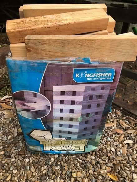 Photo of free Tumble Tower game for garden (Meads BN20) #1