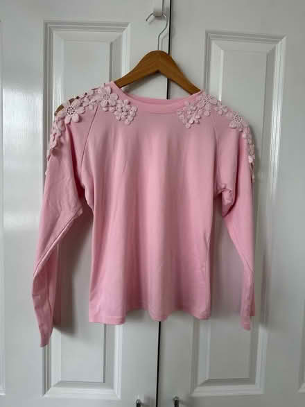 Photo of free Floral Embellished Pink Top (Bicester OX26) #1