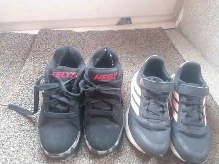 Photo of free Heeley and girls trainers size 2 (Bramley LS13) #1