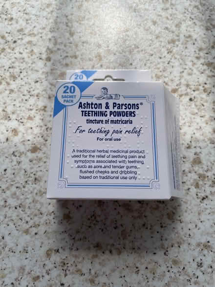 Photo of free Teething powder sachets (Thringstone LE67) #1