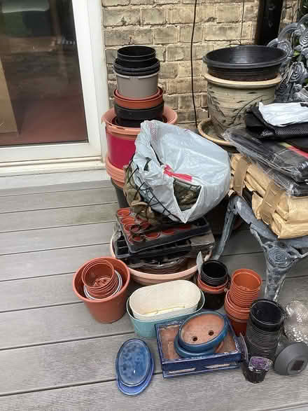 Photo of free Various plant pots (Bounds Green N11) #2