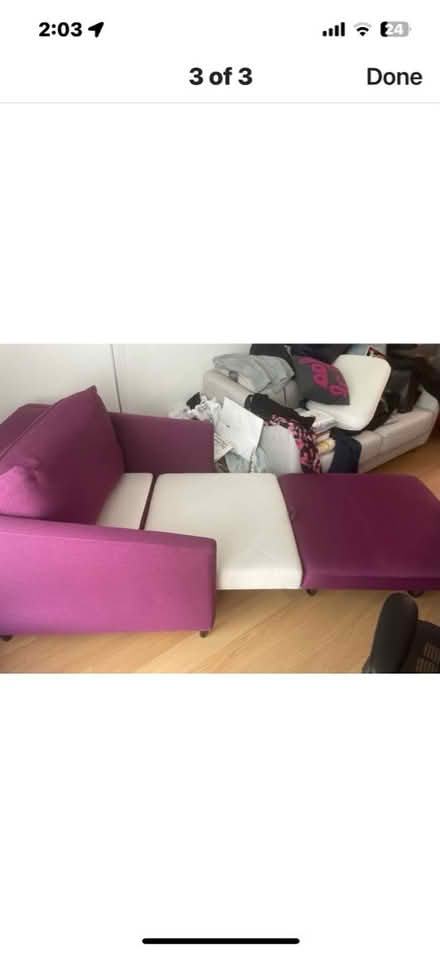 Photo of free Chair- sofa - bed (West 57th) #3