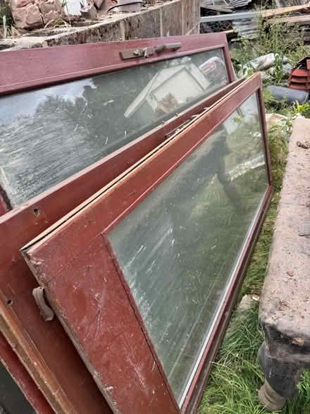 Photo of free Wooden sliding patio doors (Papplewick CP NG15) #1