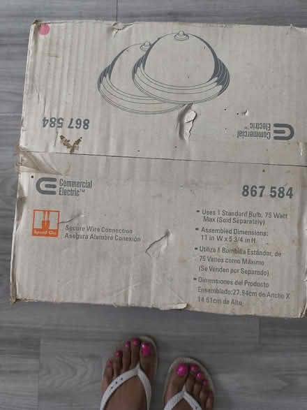 Photo of free 11" flush mount twin pack (Jamaica, NY) #3