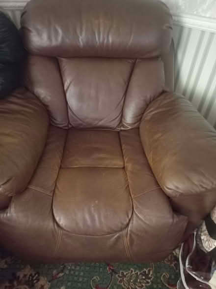 Photo of free Leather armchair (Pitsmoor S4) #1