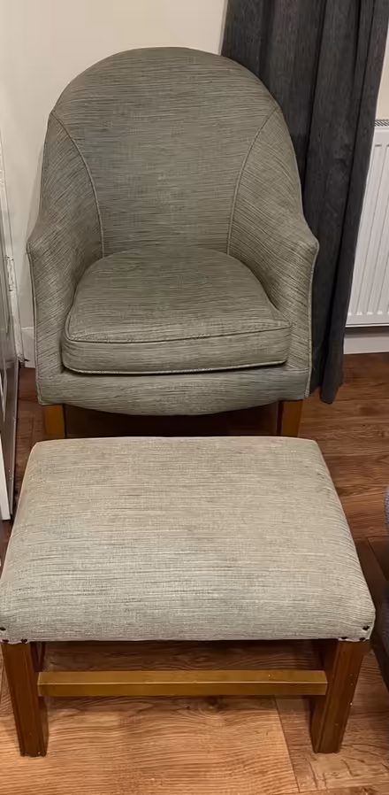 Photo of free Chair with foot stool (South county Dublin) #1