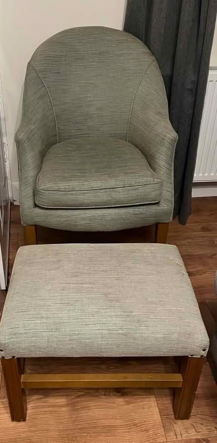 Photo of free Chair with foot stool (South county Dublin) #1