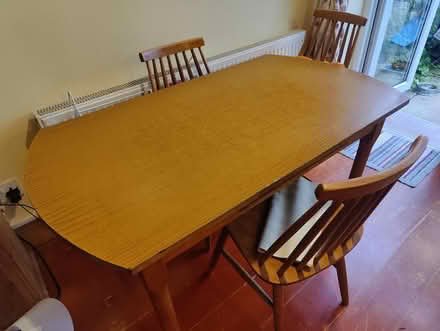 Photo of free Kitchen table (Blackpool area) #1