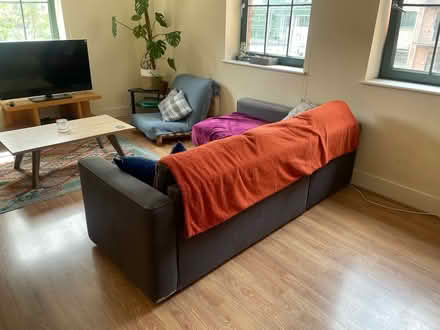 Photo of free Grey IKEA Corner Sofa Bed (Manchester City Centre M1) #2
