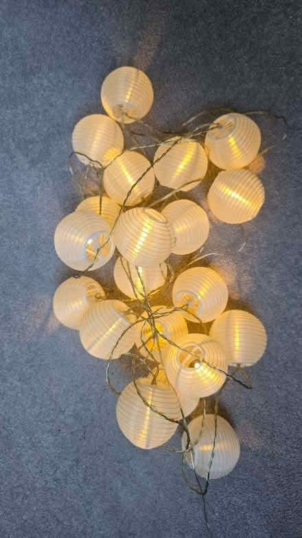Photo of free Warm White Plug-In Lantern String Lights (EU Plug) (Kidlington OX5) #1