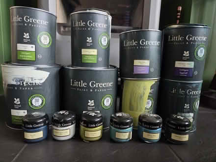 Photo of free Assorted Little Greene paints (Penwortham Lane PR1) #1
