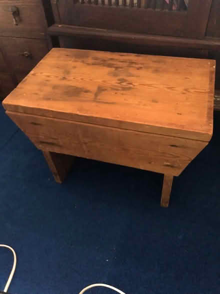 Photo of free Old wooden stool (Lancaster, Skerton) #1