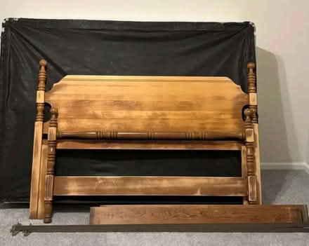 Photo of free Full Size Bed and /or Frame (SE Fort Collins/Timnath) #1