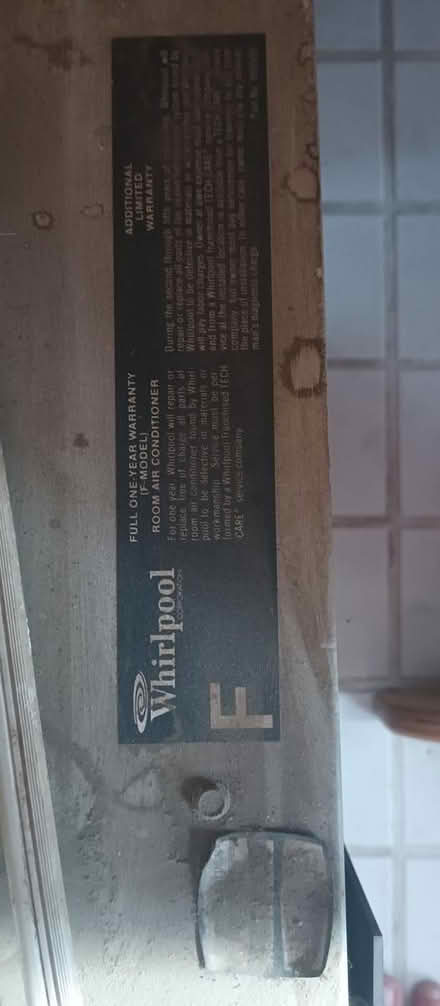 Photo of free Whirlpool AC unit (Fort Collins) #3