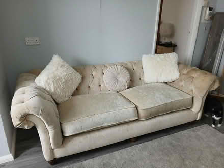 Photo of free Chesterfield sofa (Rowlands gill NE39) #3