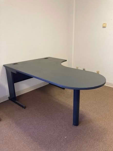 Photo of free round-end desk (Marine View Ave/Old County Rd) #1