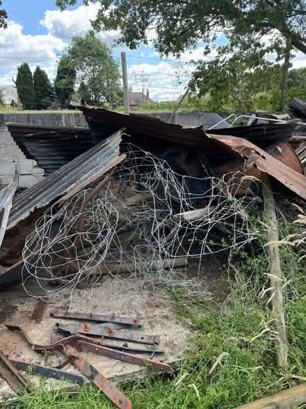 Photo of free Corrugated metal and other bits (Papplewick CP NG15) #4