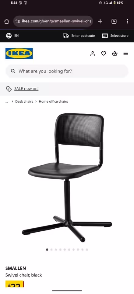 Photo of free Small IKEA Desk and Chair (Notting Hill Gate, W2) #1