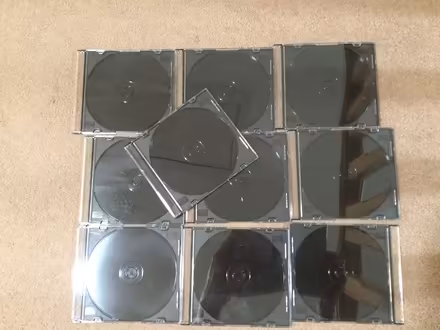 Photo of free 10 cd cases (Wickford, Essex SS11) #1