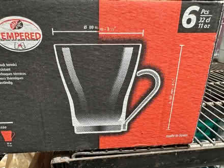 Photo of free 6 glass mugs (Cork city Centre) #2