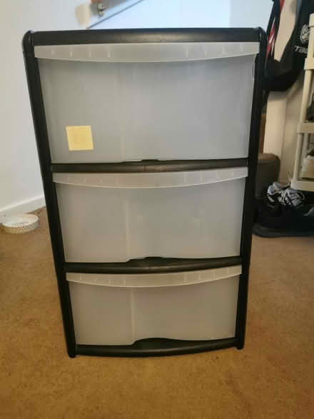 Photo of free Set of 3 plastic drawers (Erdington B23) #1