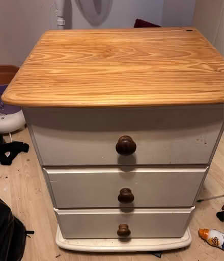 Photo of free 2 Pine bedside table (Handsworth S13) #1