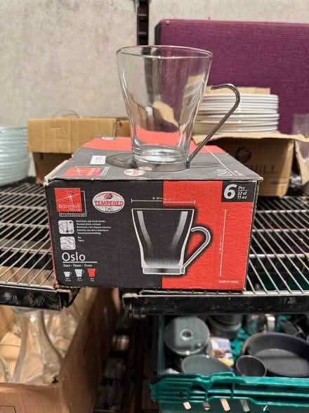 Photo of free 6 glass mugs (Cork city Centre) #1