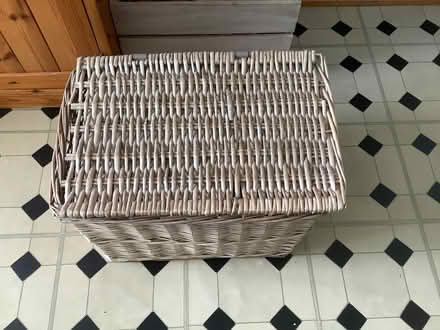 Photo of free Wicker storage box. Must be collected though. (Haldens AL7) #1