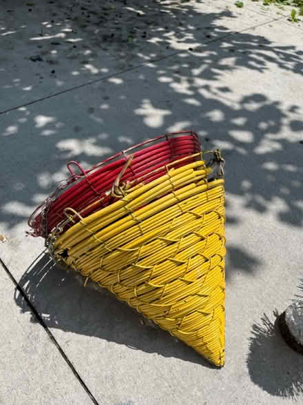 Photo of free Hanging planters + wheelbarrow (7mi and Livernois) #2