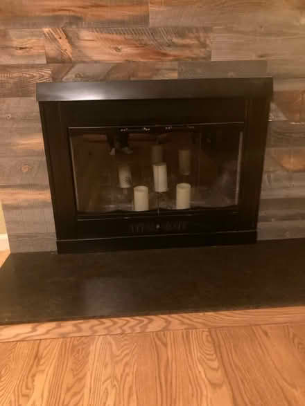 Photo of free Fireplace cover (Highland Ave, RWC) #1