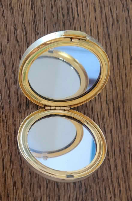 Photo of free 80s gold-colored compact mirror (Adams Morgan) #2