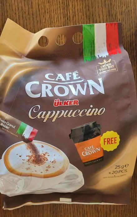 Photo of free Turkish instant cappuccino (Adams Morgan) #1