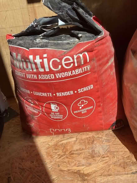 Photo of free Open bag of cement (Oswestry SY11) #1