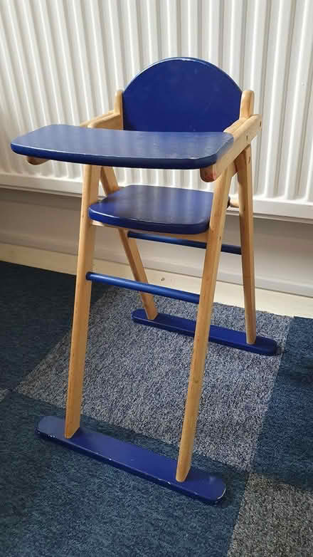 Photo of free Wooden doll's high chair (Ewyas Harold, HR2) #1