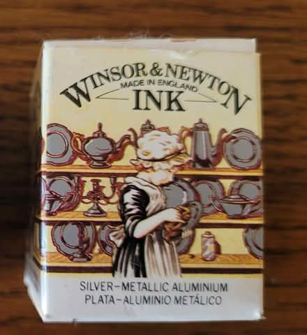 Photo of free Calligraphy ink - silver (Adams Morgan) #2