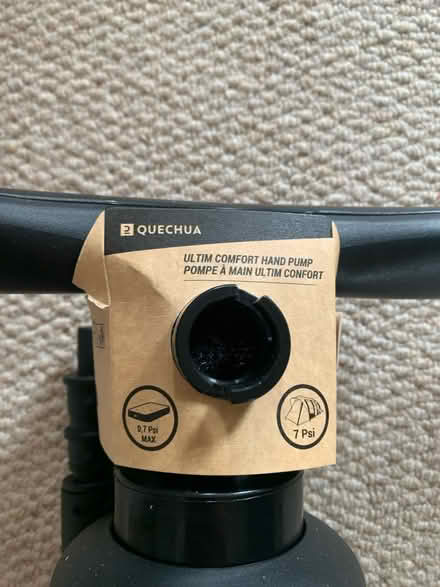 Photo of free Hand pump for tent (Penylan CF23) #2