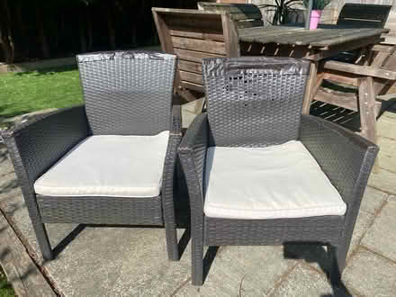 Photo of free Rattan garden furniture (Tovil ME15) #1