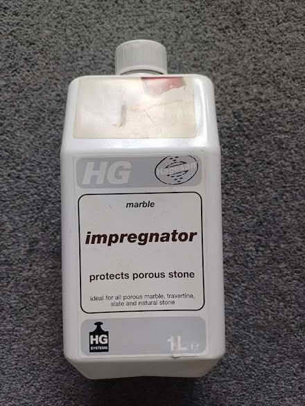 Photo of free Liquid for protecting marble tiles in bathrooms etc (Sutton Lane Ends SK11) #1